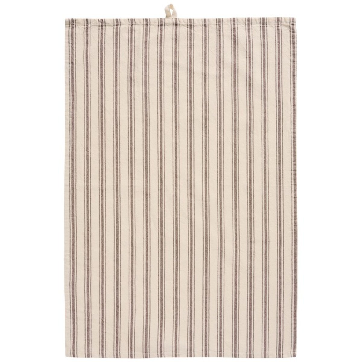 Torchon de cuisine rayures coton ERLING brun, IB LAURSEN