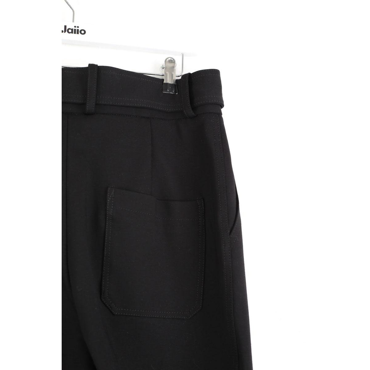 Pantalon droit - Très Bon État noir, SANDRO
