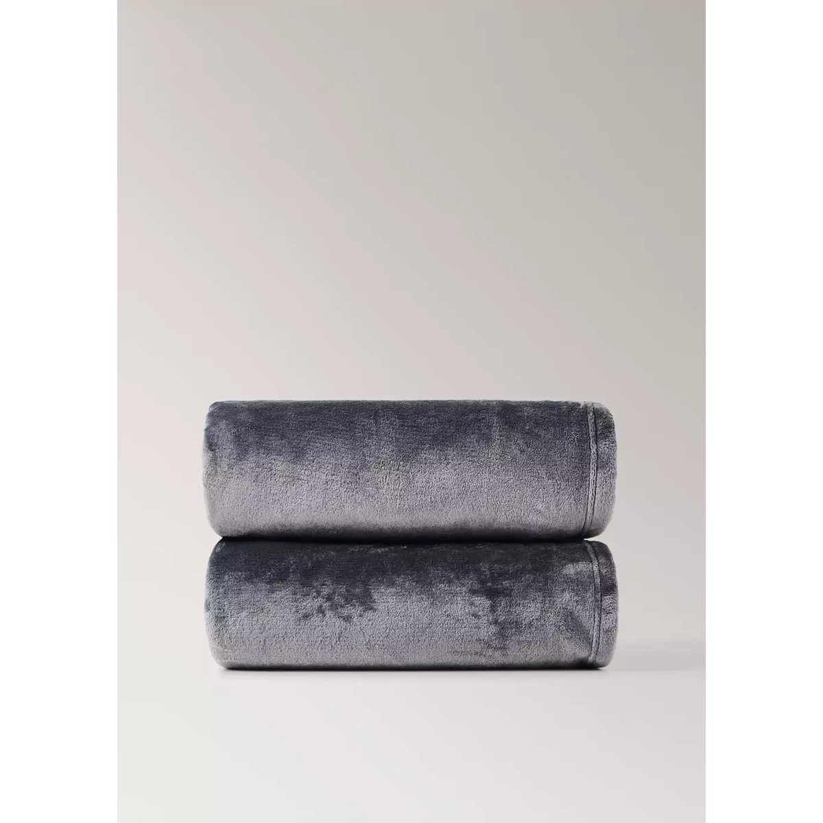 Couverture enfant douce gris anthracite, MANGO HOME