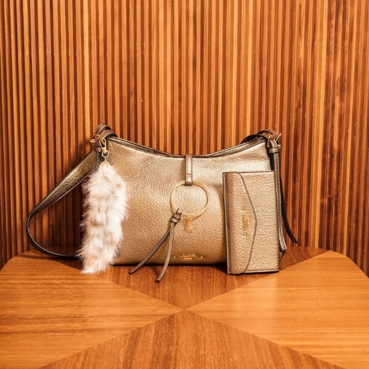 Sac shopper Tatjana bronze,doré, LOLLIPOPS