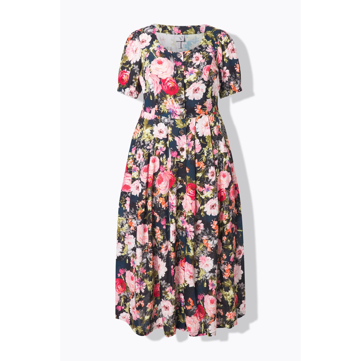 Robe maxi à fleurs menthe clair, ULLA POPKEN