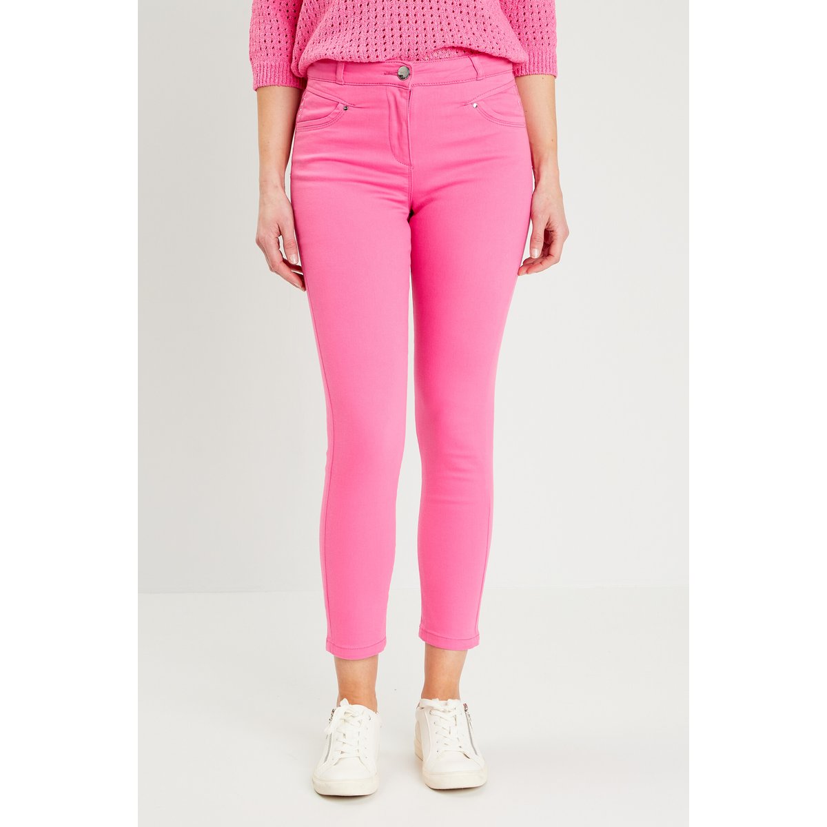 Pantalon ajusté rose fushia, BREAL