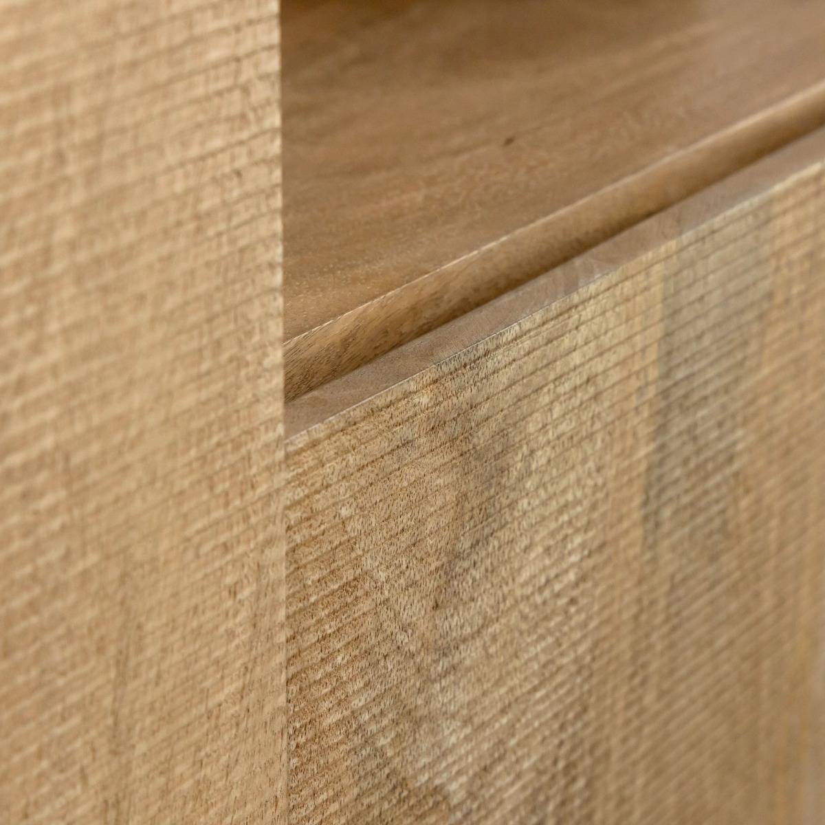Armoire en bois de manguier ISIL bois foncé, MADE IN MEUBLES