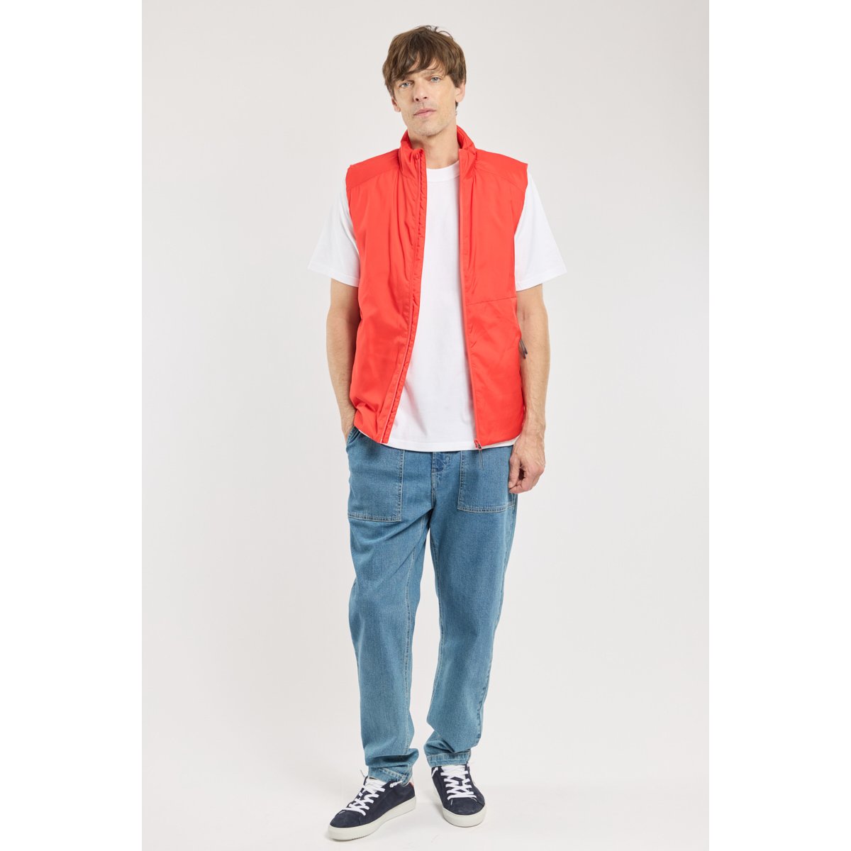 Blouson sans manches pompon, ARMOR-LUX