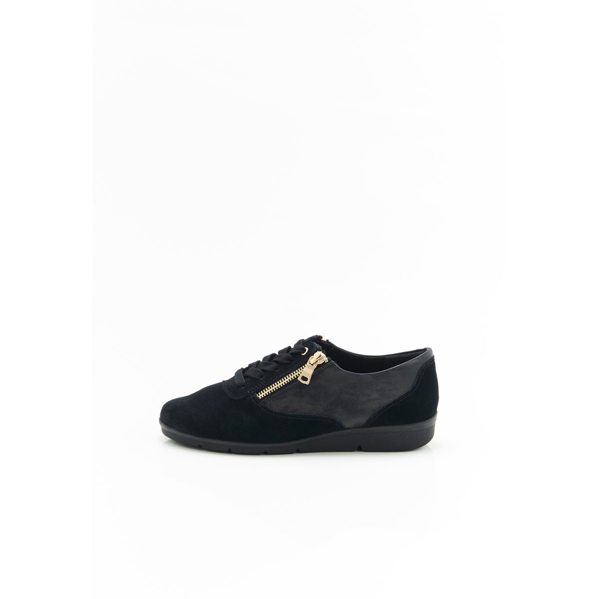 Derbies Amortyl à double glissière noir, DAMART