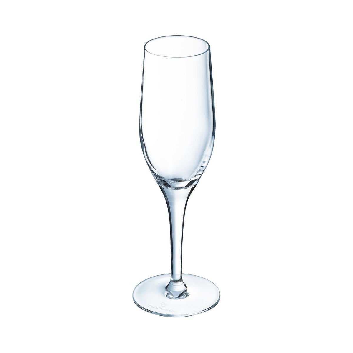 Lot de 6 flûtes à champagne cristallin 19.5cl, Sensation Exalt transparent, CHEF&SOMMELIER