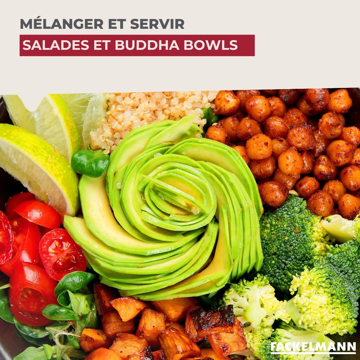 Ensemble de 2 Couverts à salade ÉDITION BOIS D'OLIVIER bois brun, FACKELMANN