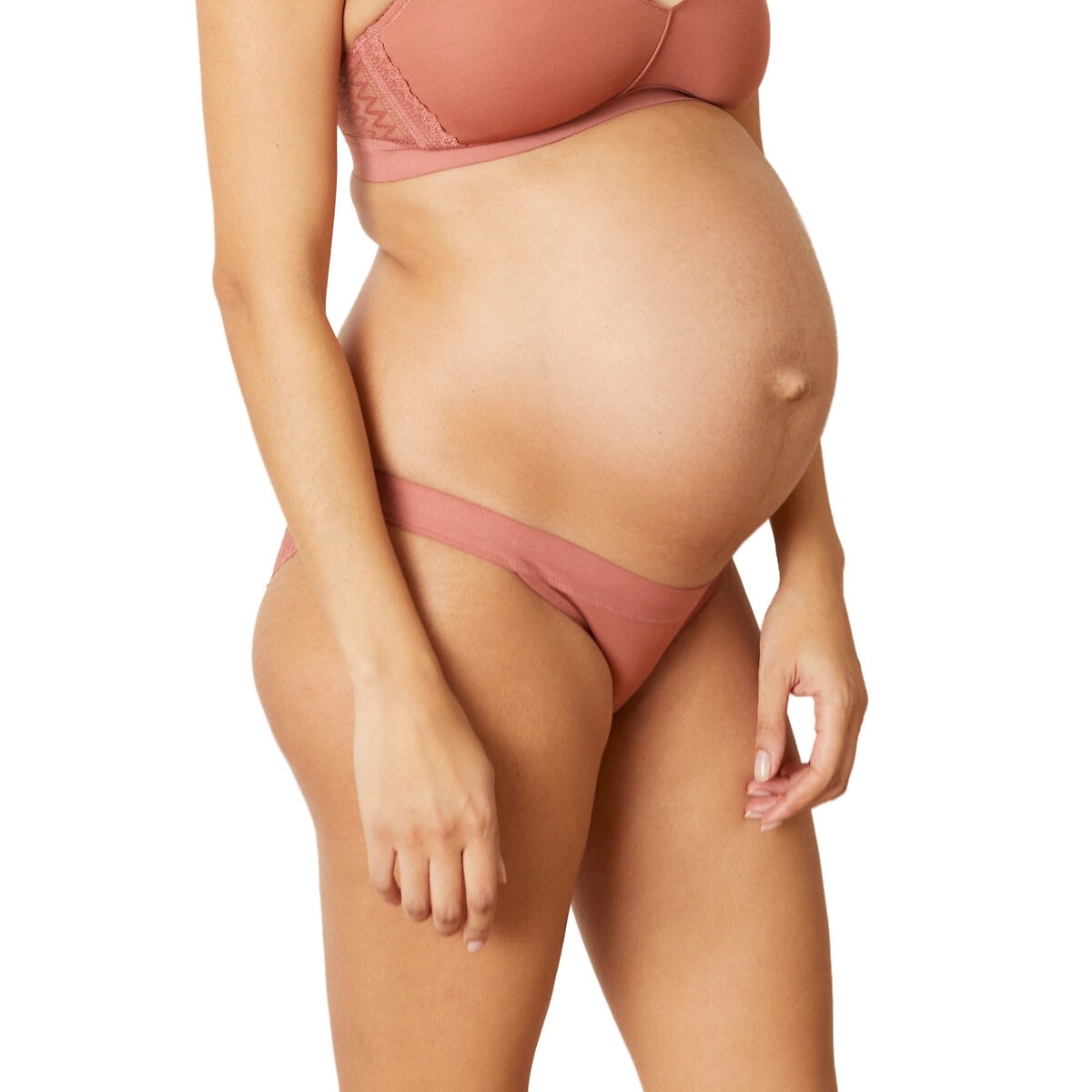 Culotte de grossesse Serena terracotta, CACHE COEUR