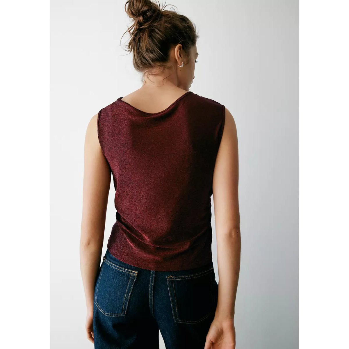 TOP FRIDAY rouge, MANGO TEEN