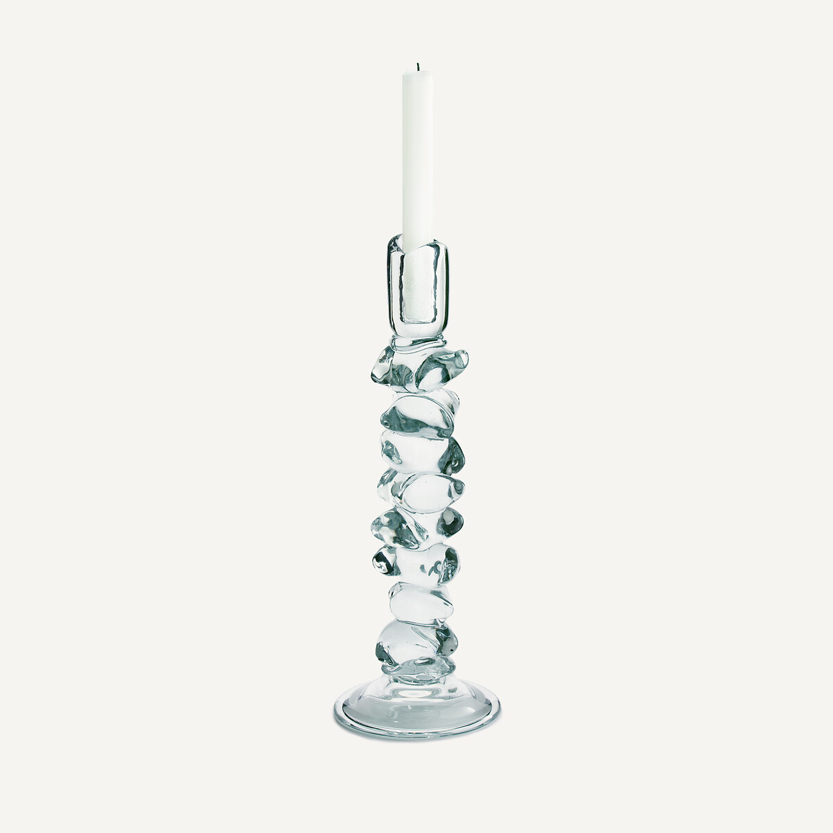 Qimera Transparent Glass Candlestick H35cm transparent, AM.PM