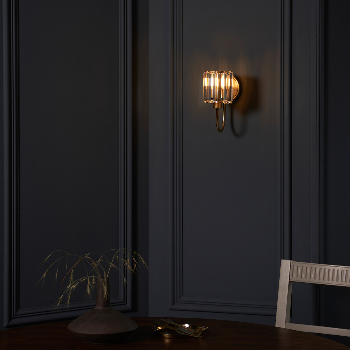 Berwyn 1-Light Wall Light aged brass, ÉDITÉ