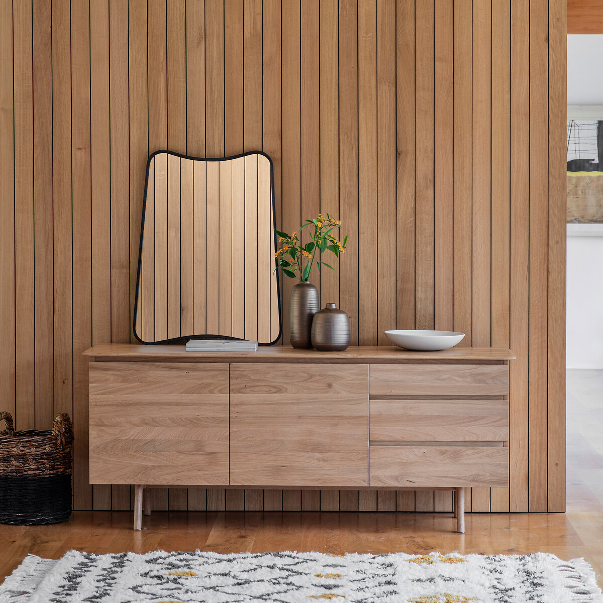 Murwara Oak 2 Door Sideboard oak, ÉDITÉ