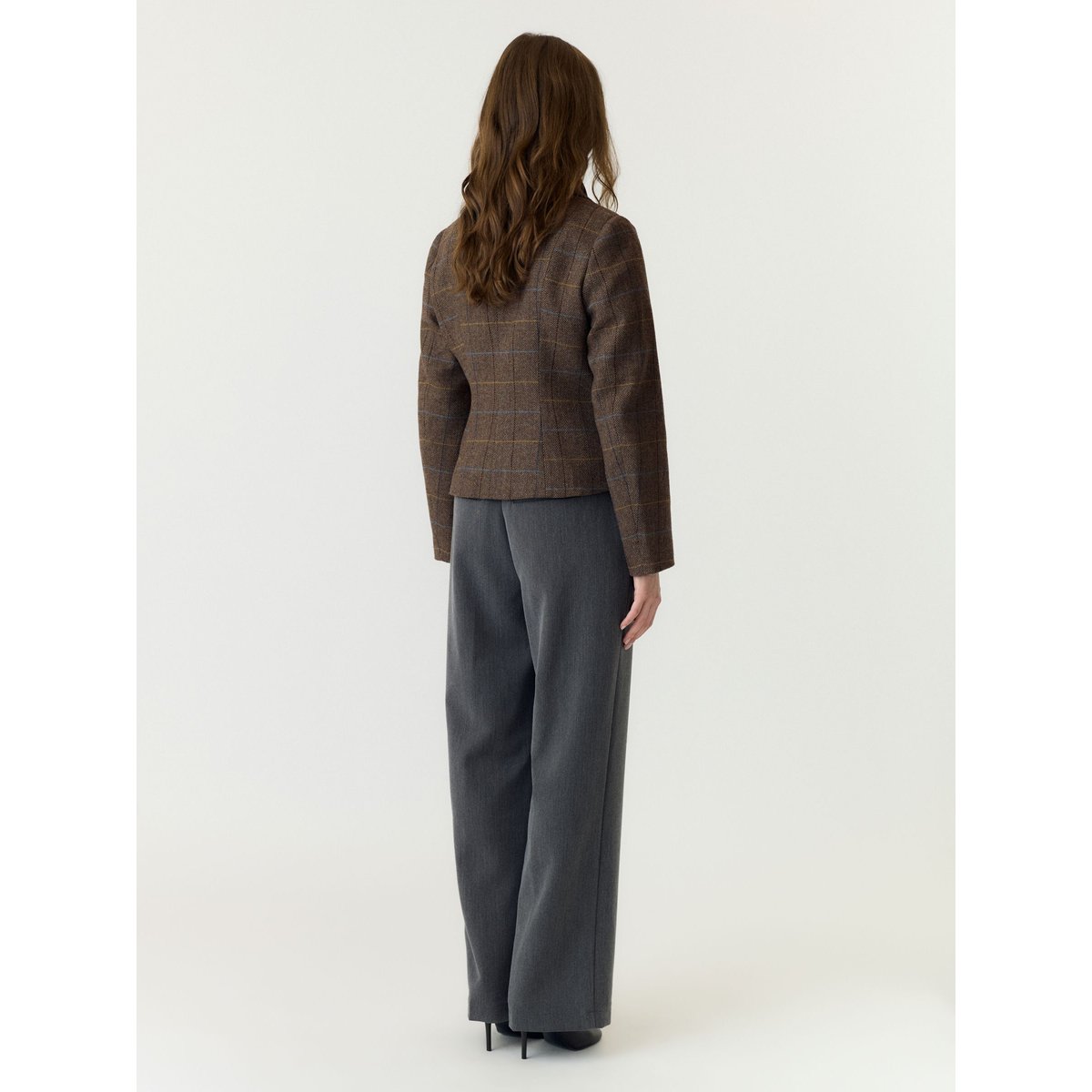 Veste chocolate brown, YAS