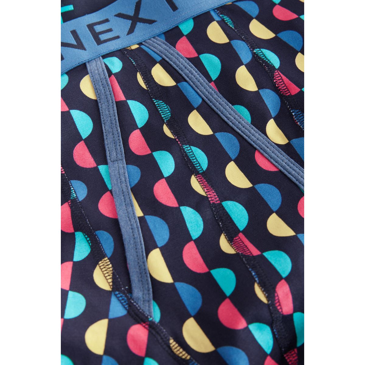 Boxers avec ouverture sur le devant rayures pop de couleur bleu marine, NEXT