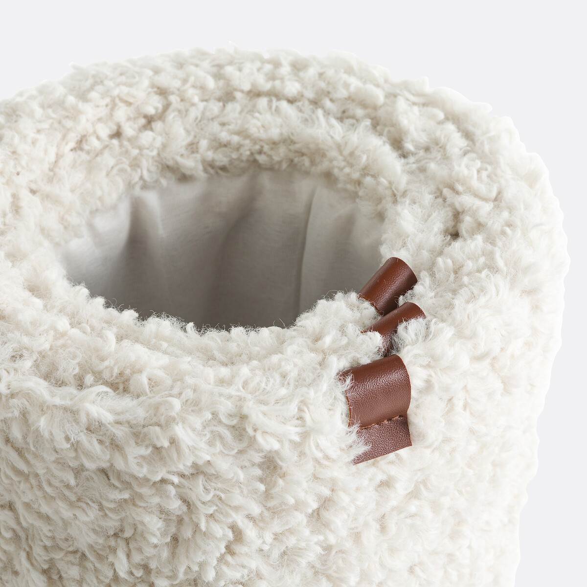 Lot de 3 paniers ronds, Boklio ecru, LA REDOUTE INTERIEURS