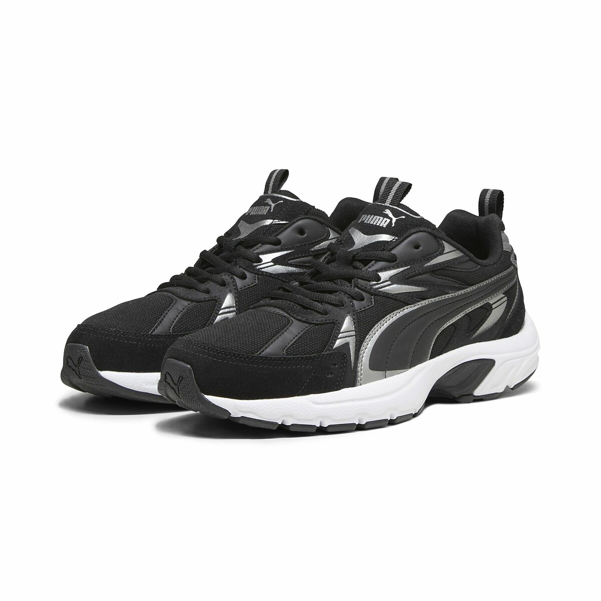 Milenio Tech Suede Trainers black, PUMA