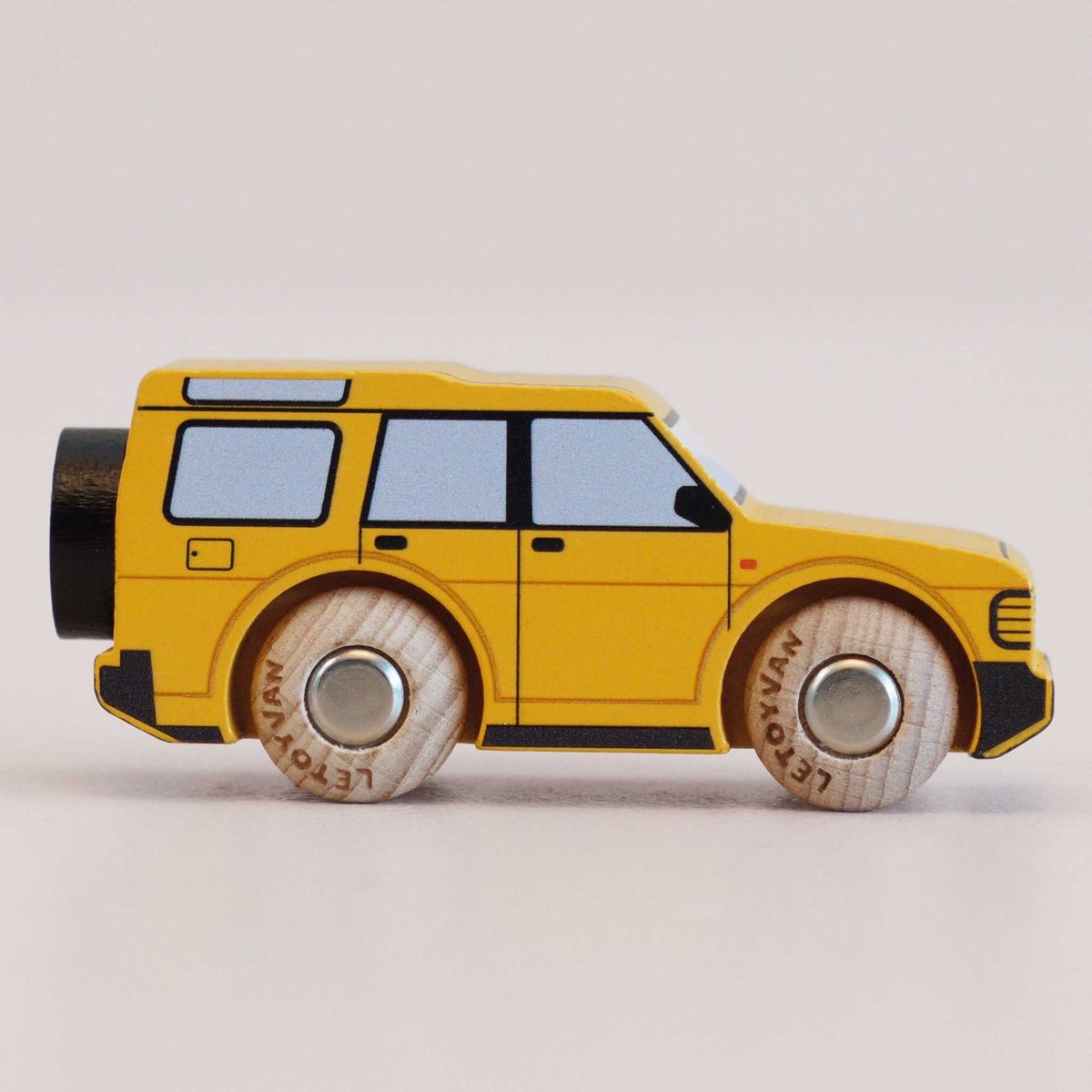 Voiture Riley No 35 jaune, LE TOY VAN