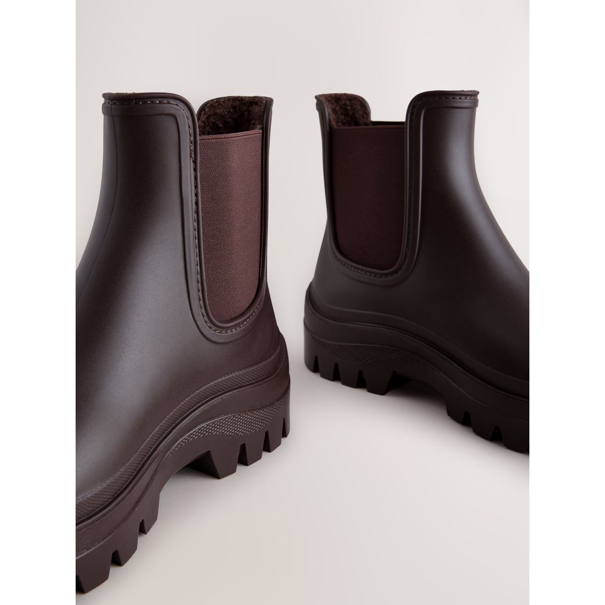 Bottes caoutchouc chelsea forever comfort® marron chocolat, NEXT