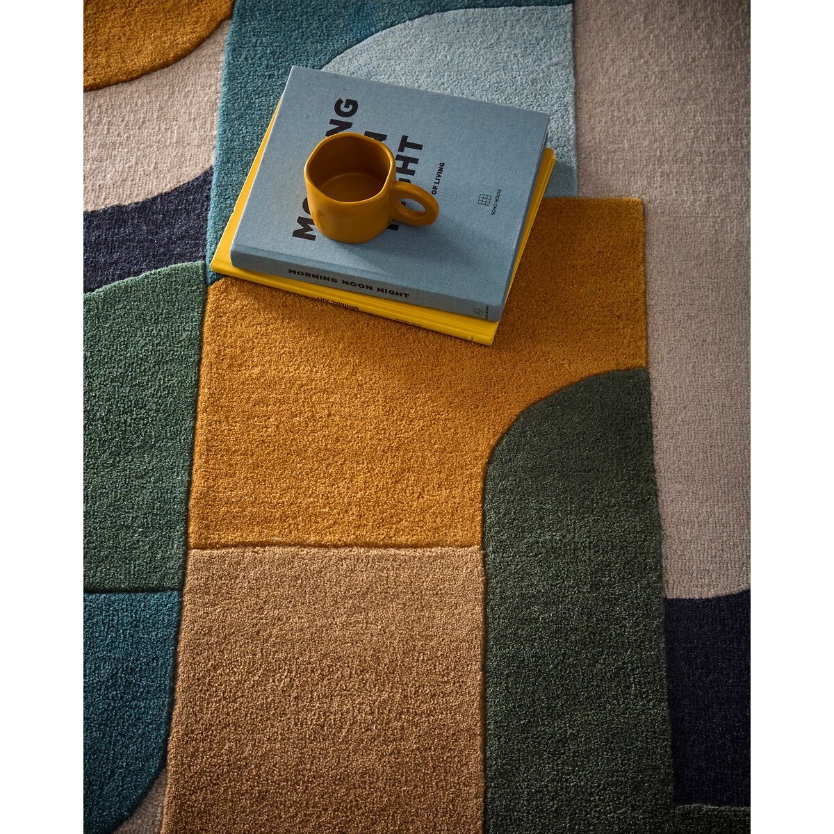 Origins Retro Deco Rug blue, SO'HOME