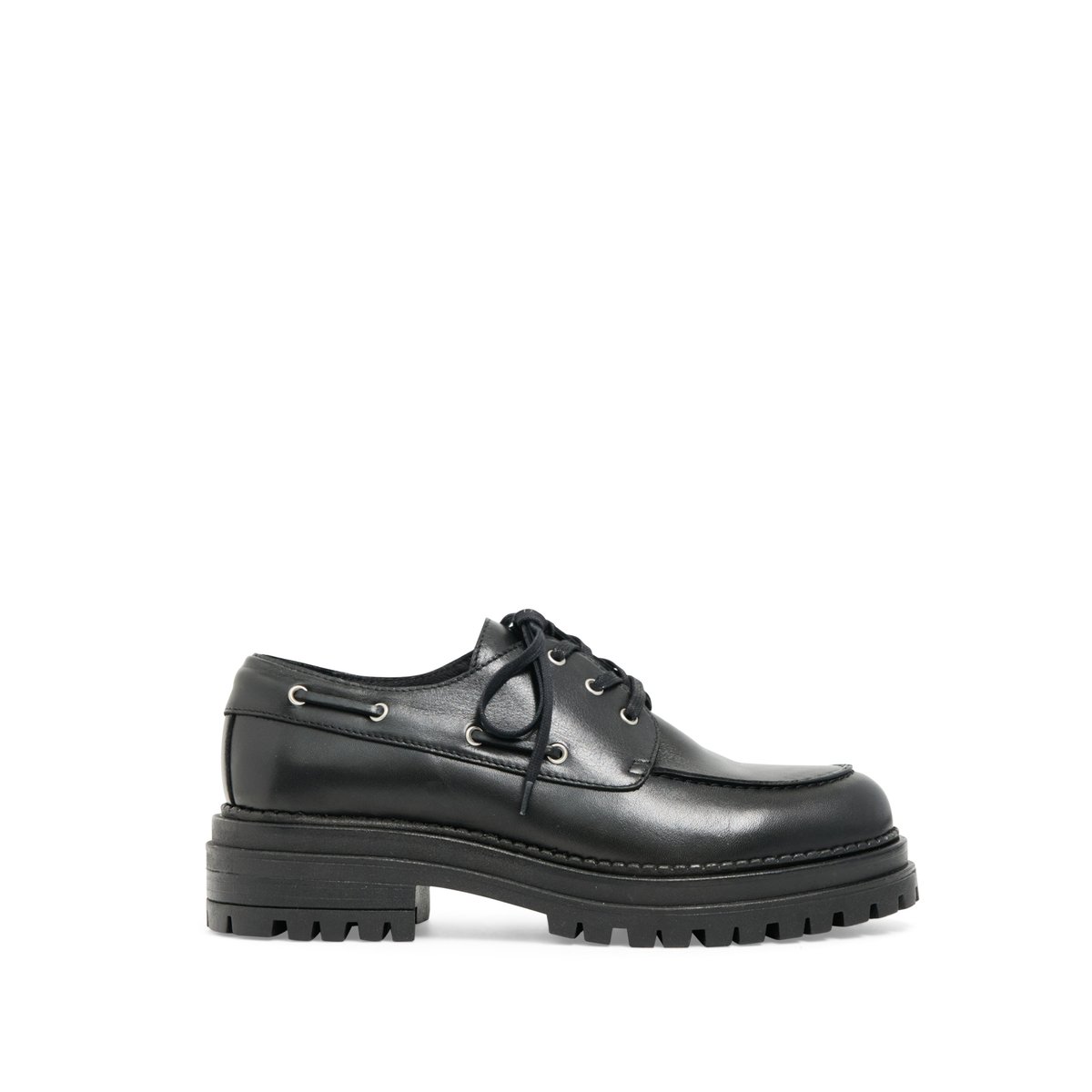 Derbies bout fleuri cuir noir Tamaris La Redoute