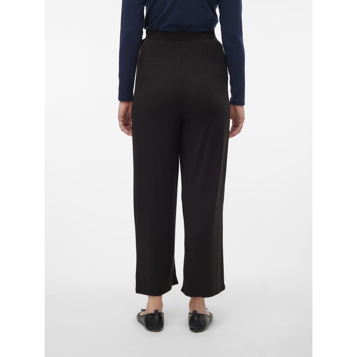 Pantalon noire - black, MAMA LICIOUS