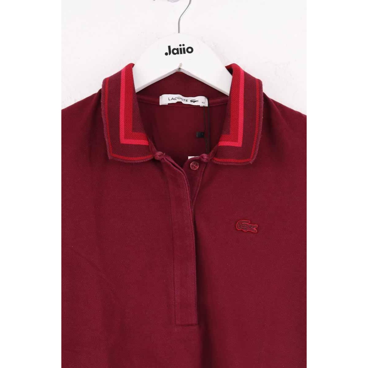 Polo - Très Bon État bordeaux, LACOSTE