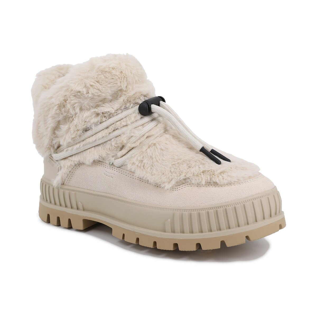 Stivali invernali foderati PALLASHOCK NYL beige, PALLADIUM
