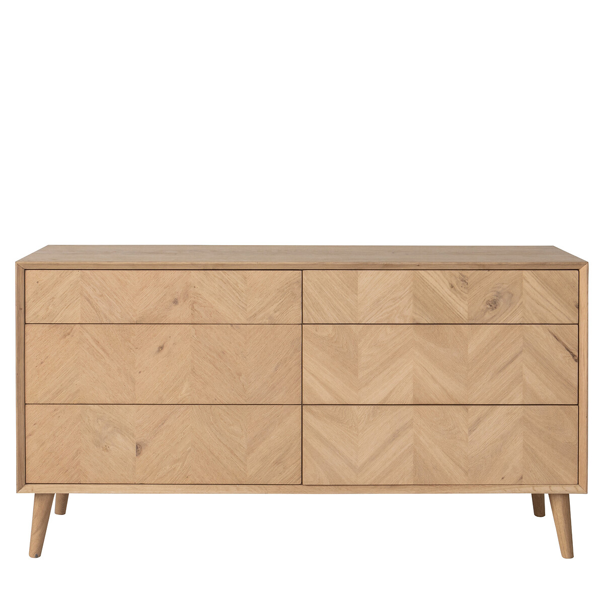 Dhule Herringbone Oak 6 Drawer Chest oak, ÉDITÉ