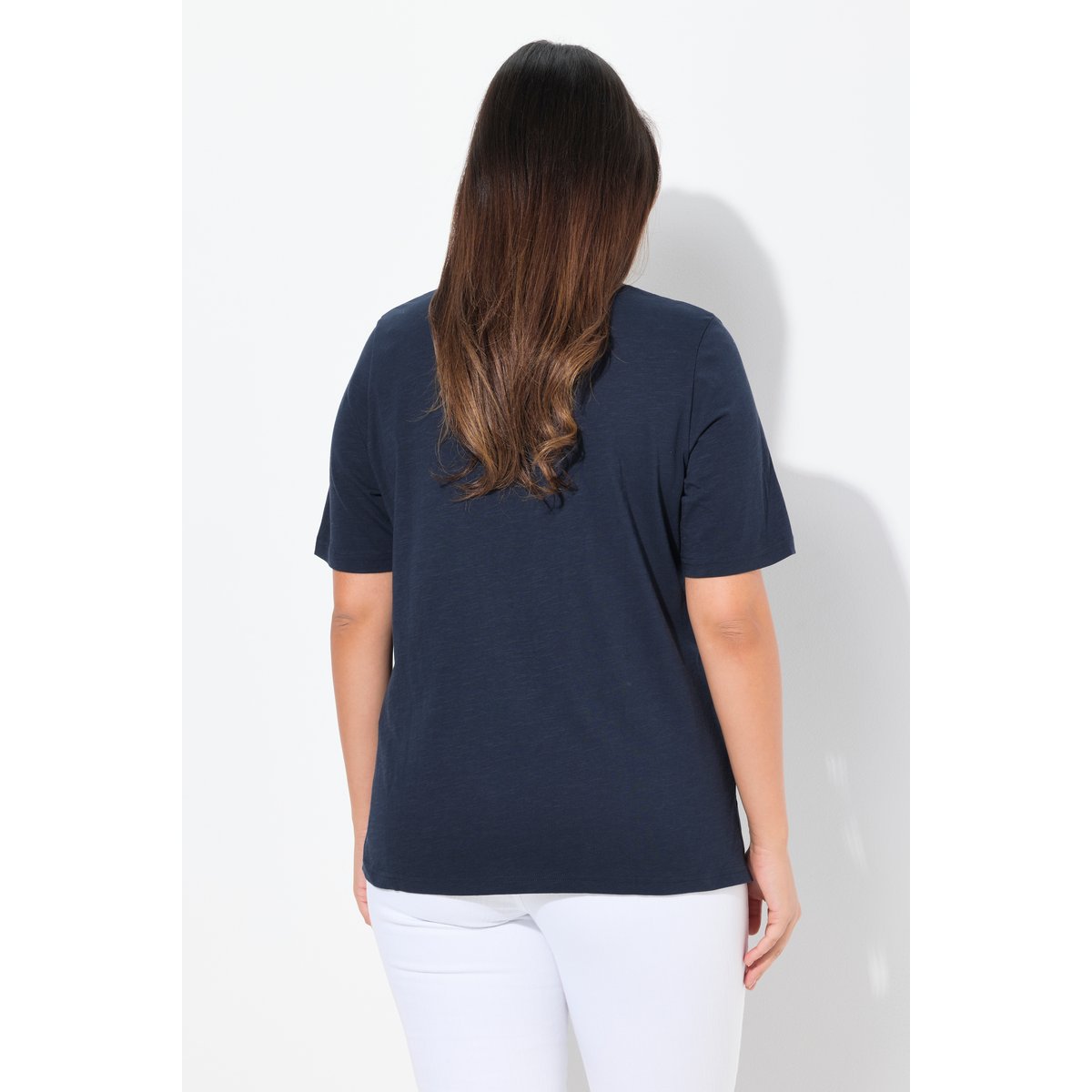 T-shirt marine, ULLA POPKEN