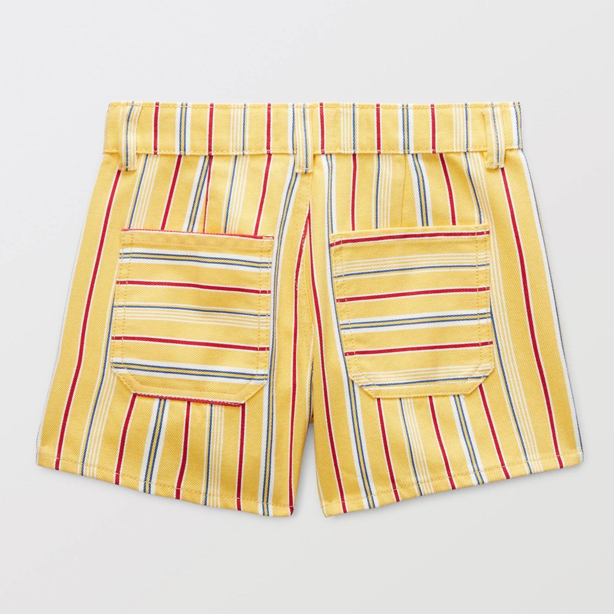 Short en twill rayé pastille, MONOPRIX