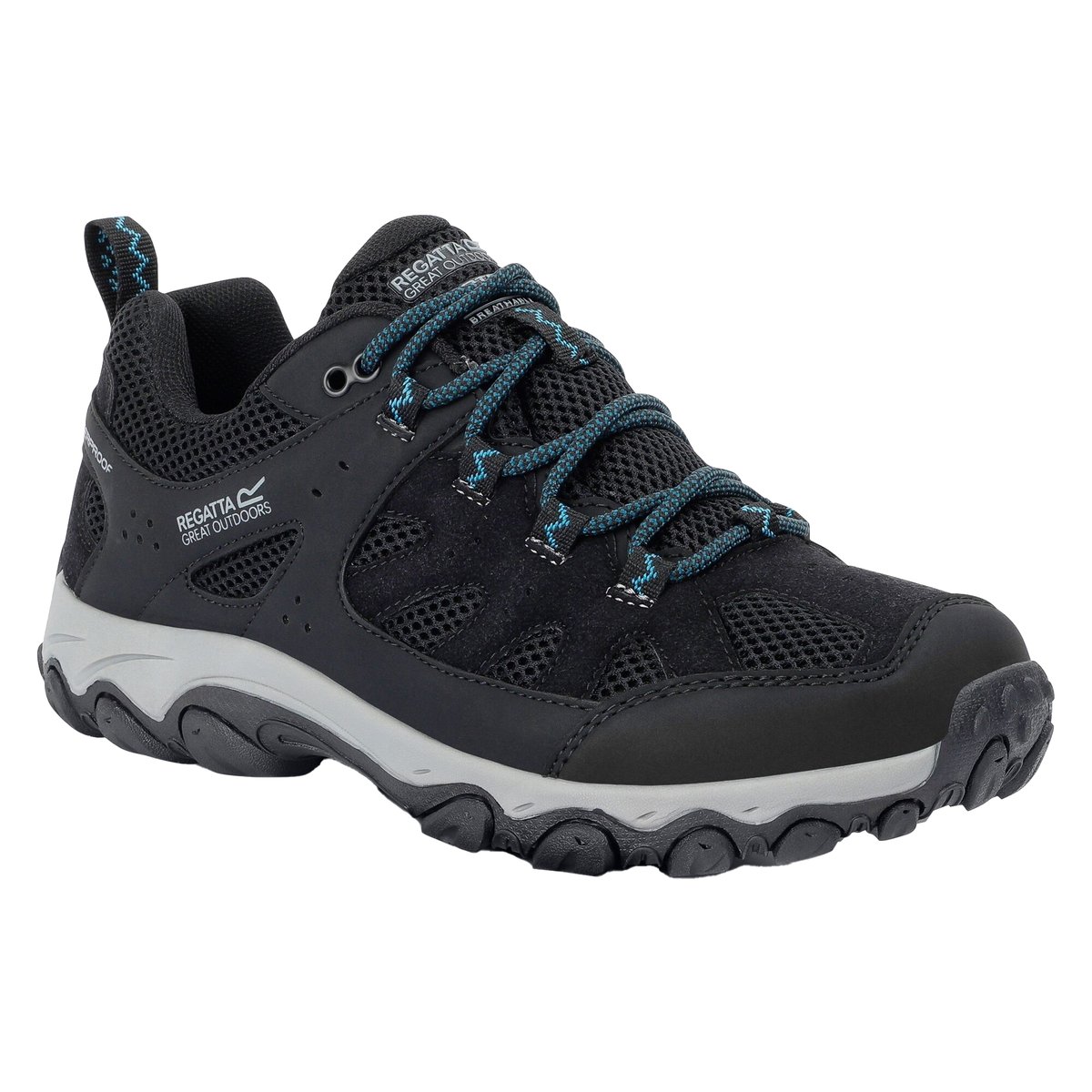 Chaussures de marche EDGEPOINT noir / bleu gris, REGATTA