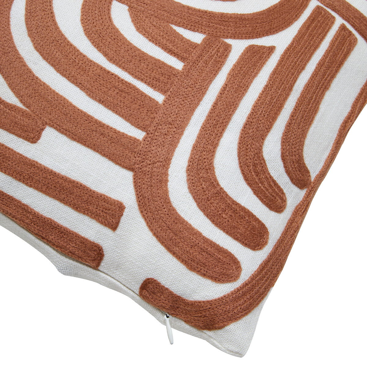Bosie Ozella Natural And Terracotta Cushion natural/terracota, ÉDITÉ