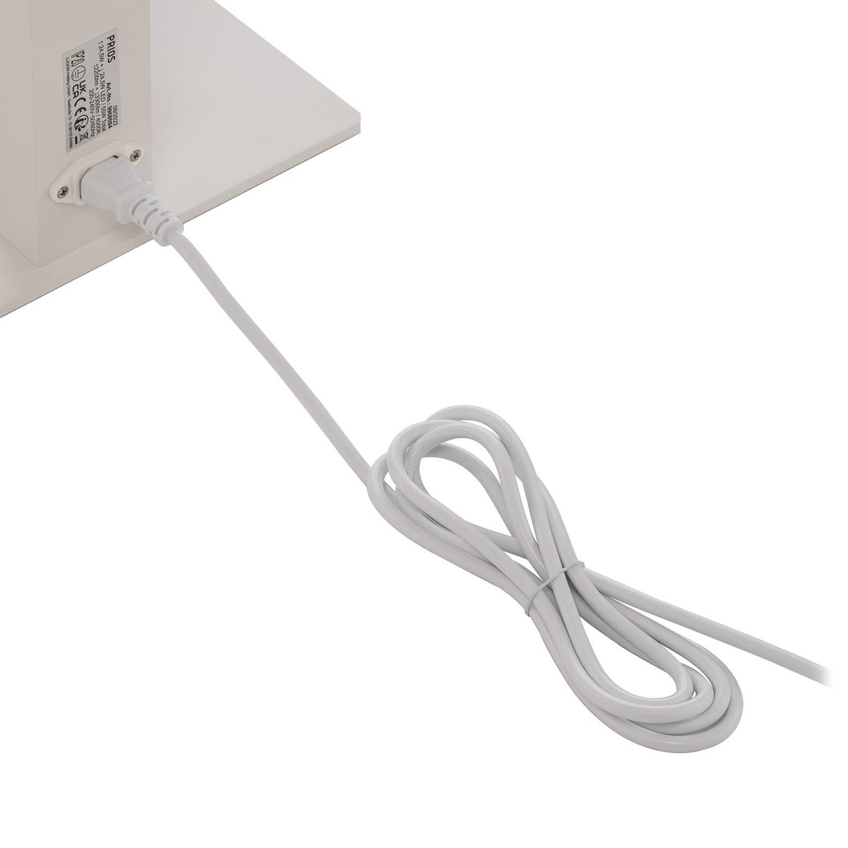 Lampadaires de bureau en aluminium moderneLED blanc (ral 9003), PRIOS