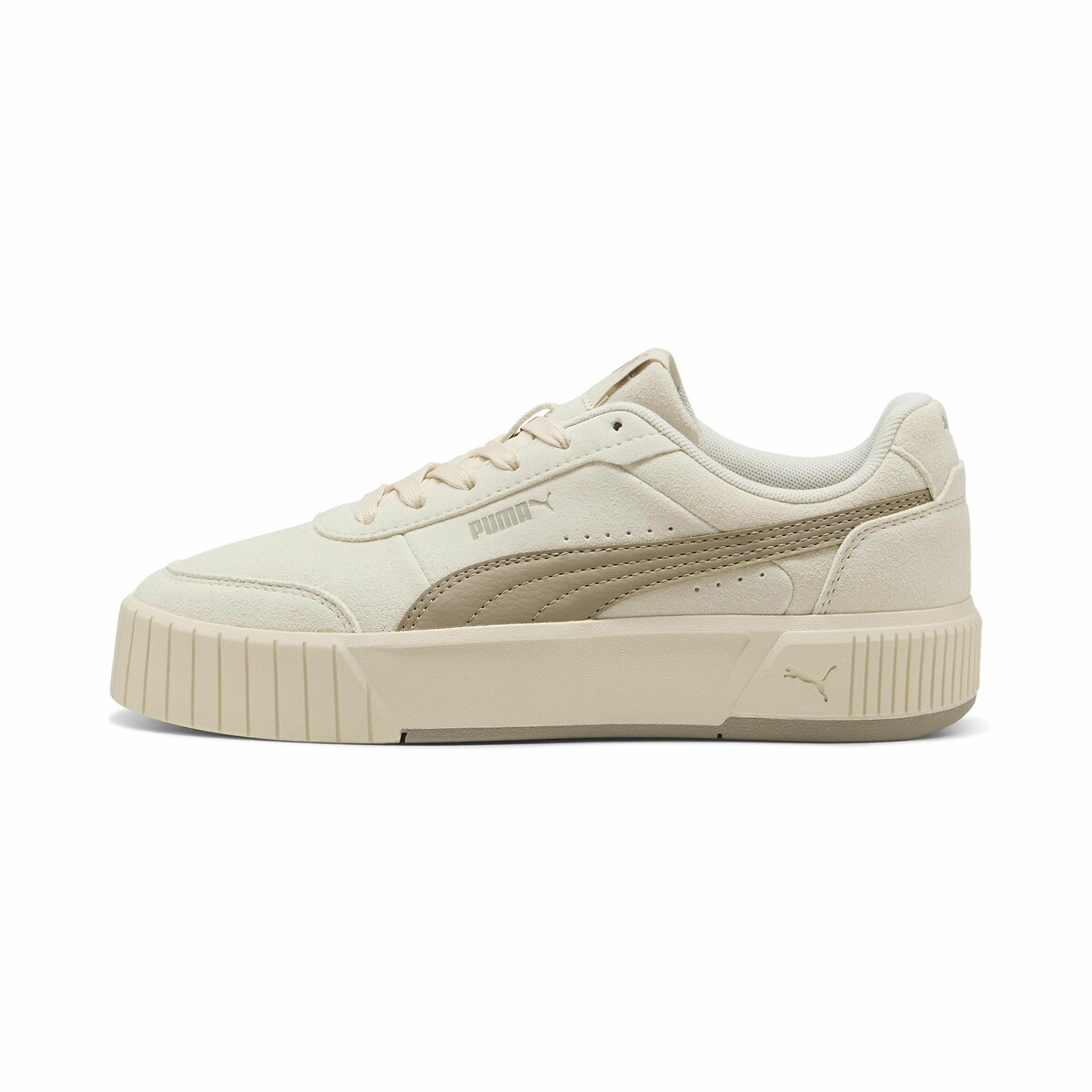 Baskets Carina Mia Suede beige/marron, PUMA