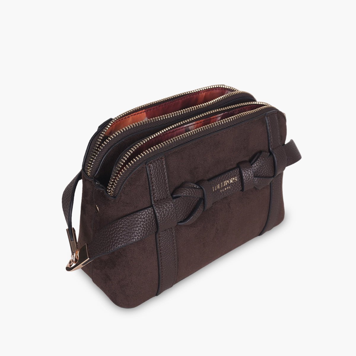 Petit sac multi poches  Taja marron, LOLLIPOPS