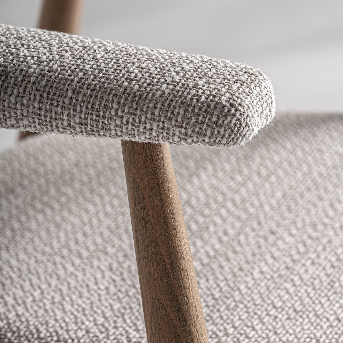Chaise contemporaine en hêtre brun clair bois naturel, RECOLLECTION