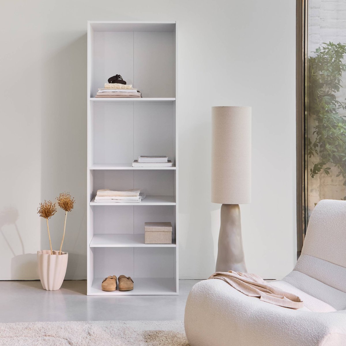 Kit dressing modulable avec 2 éléments MODULO blanc, SWEEEK