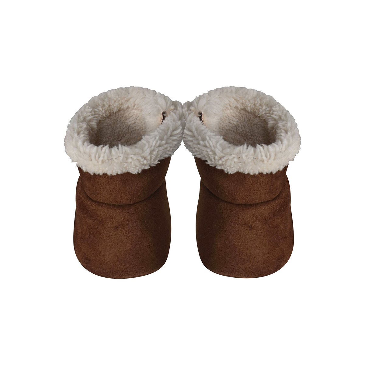 Chaussons bebe narius marron, SUCRE D'ORGE