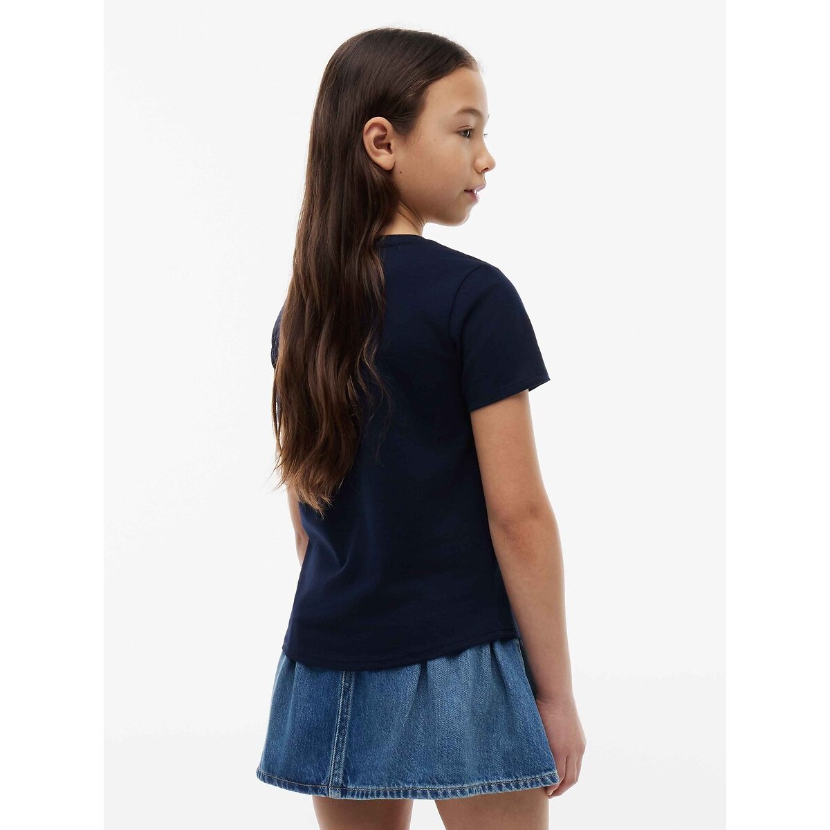 T-shirt manches courtes bleu marine, TOMMY HILFIGER