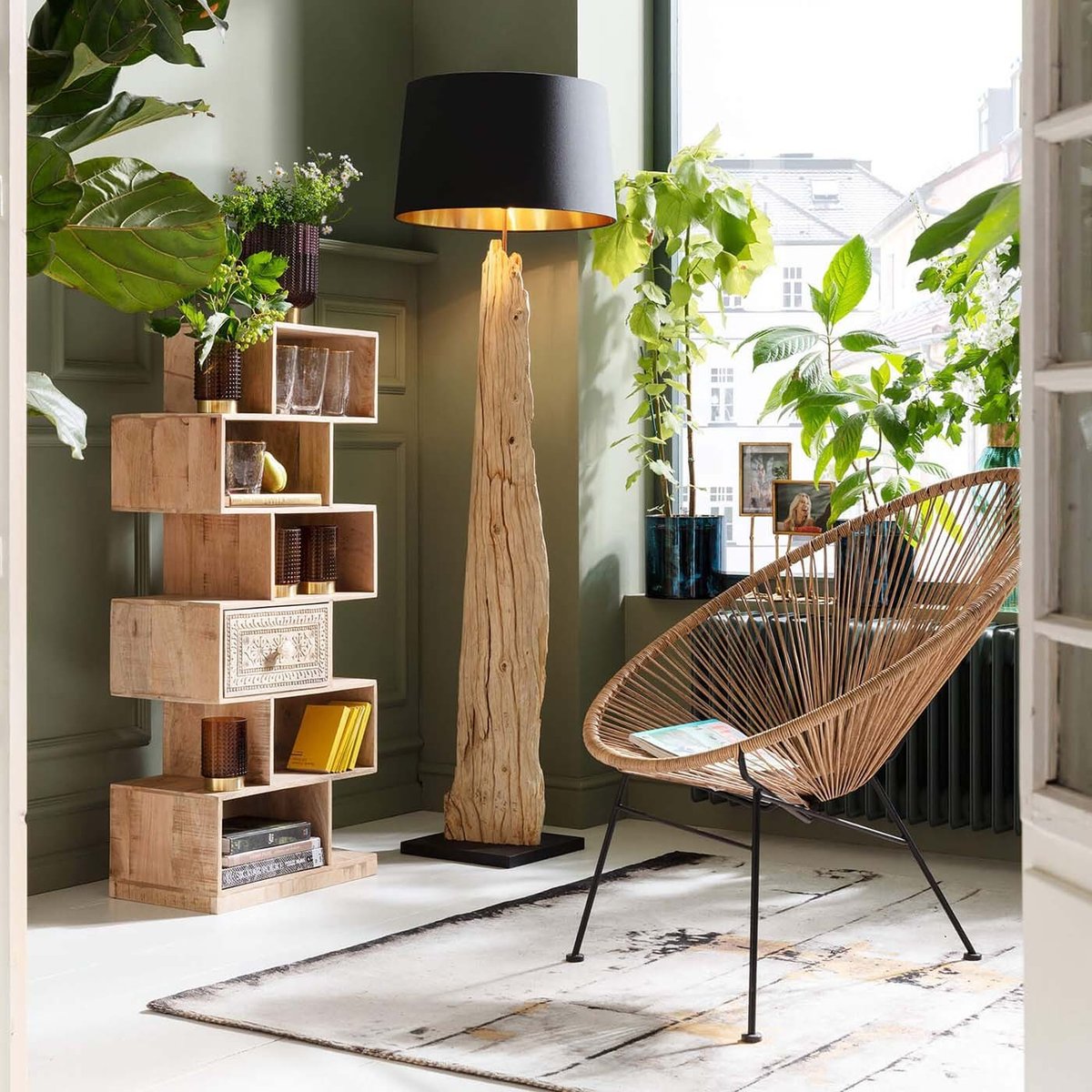 Fauteuil de jardin, SPAGHETTI bois, KARE DESIGN