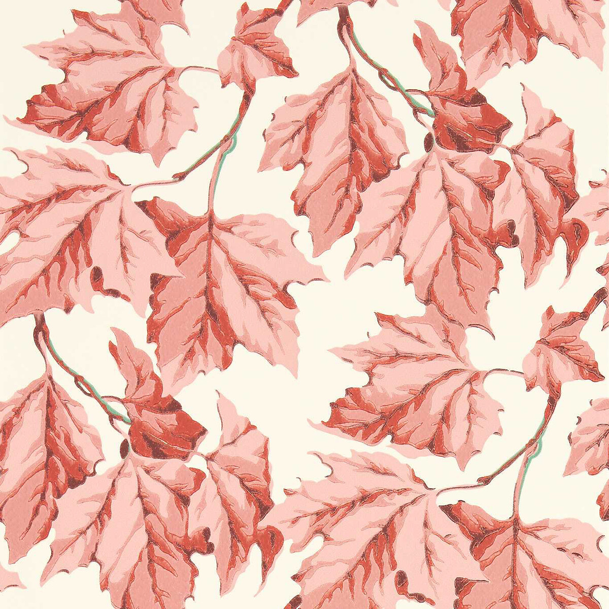 Dappled Leaf Rose Quartz Wallpaper pink, HARLEQUIN X SOPHIE ROBINSON
