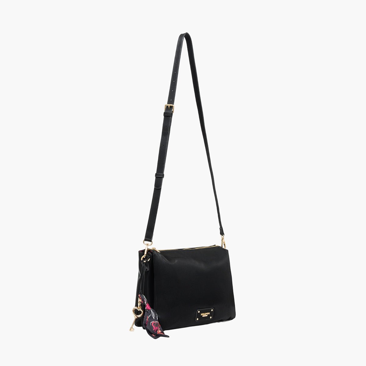Sac multi poches Teya noir,doré, LOLLIPOPS