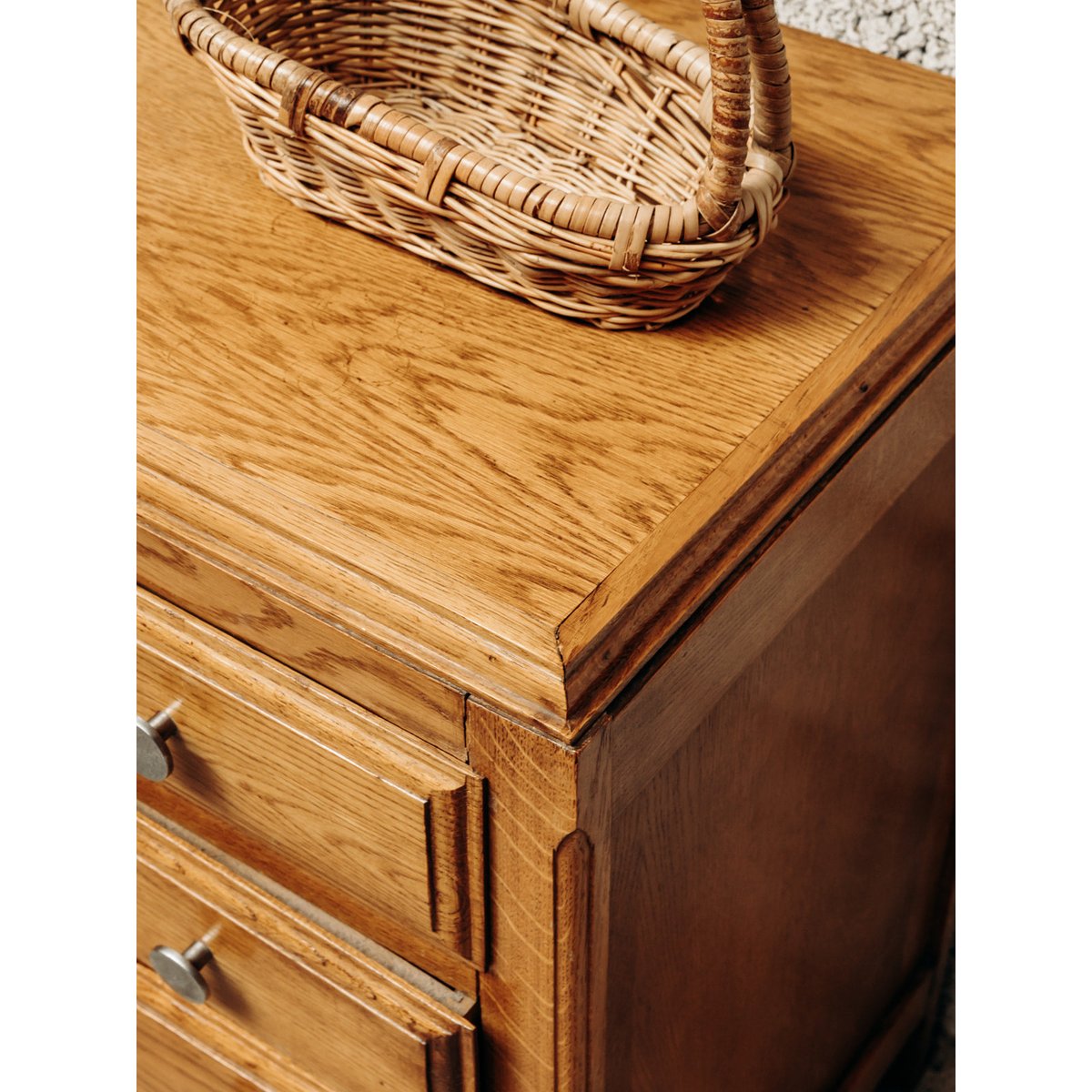 Commode en bois clair Garance N°113 - Bon état bois, DEBONGOUT