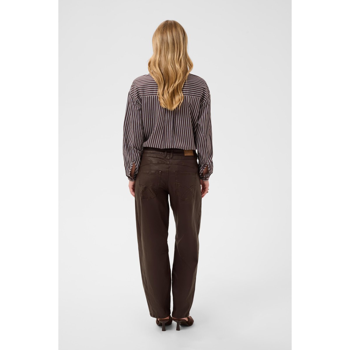 Jeans marron java, CREAM