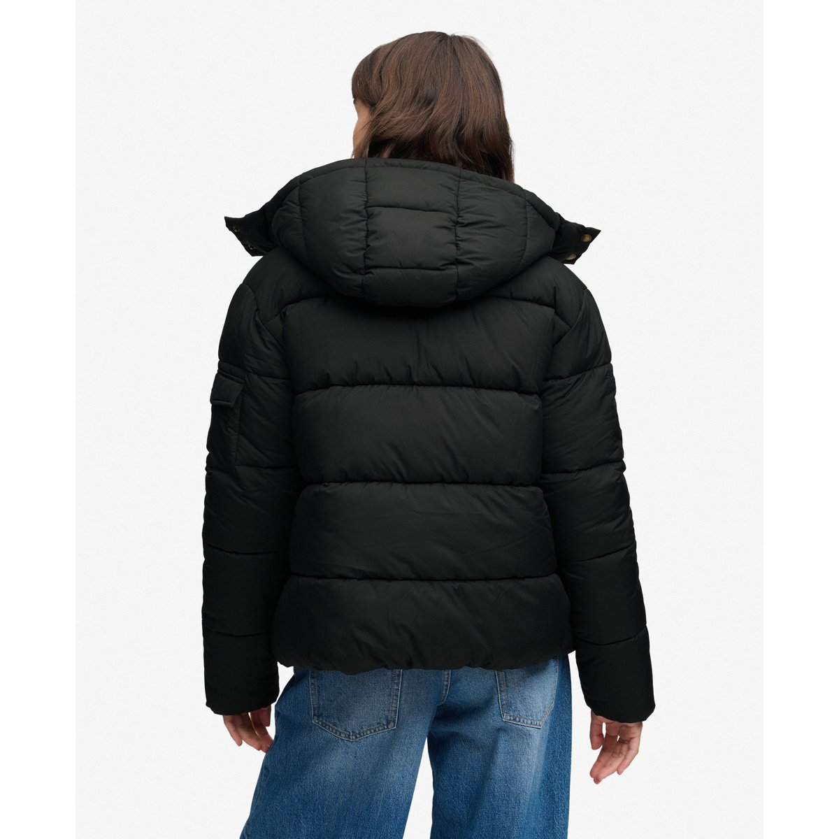 Doudoune Premium Ripstop noir, SUPERDRY