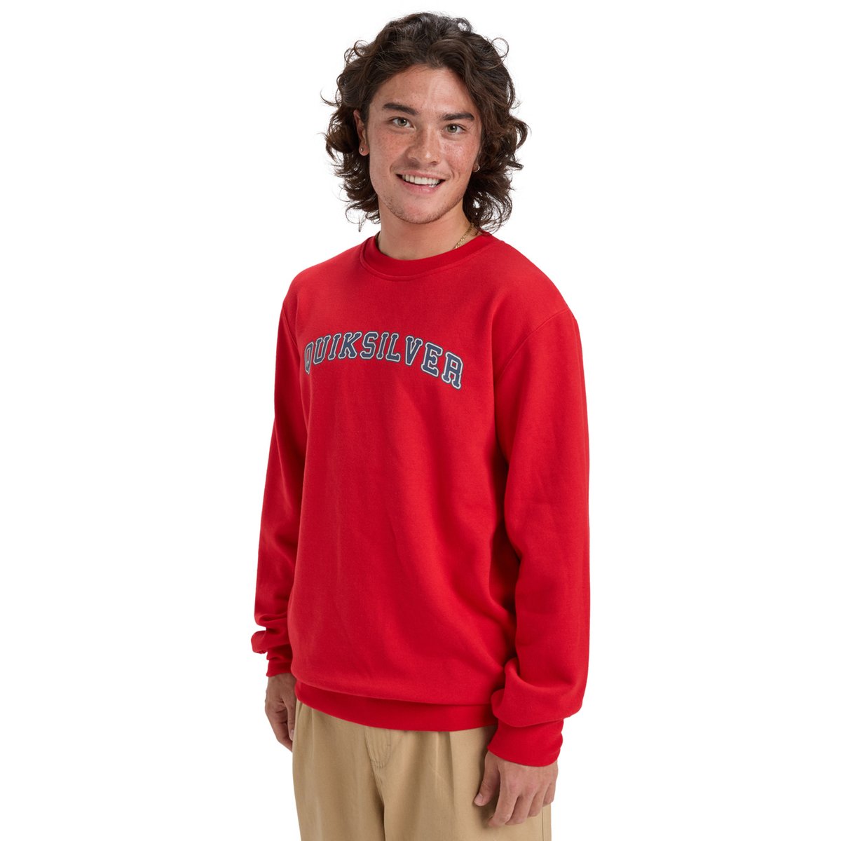 Sweat GRAPHIC rouge salsa, QUIKSILVER