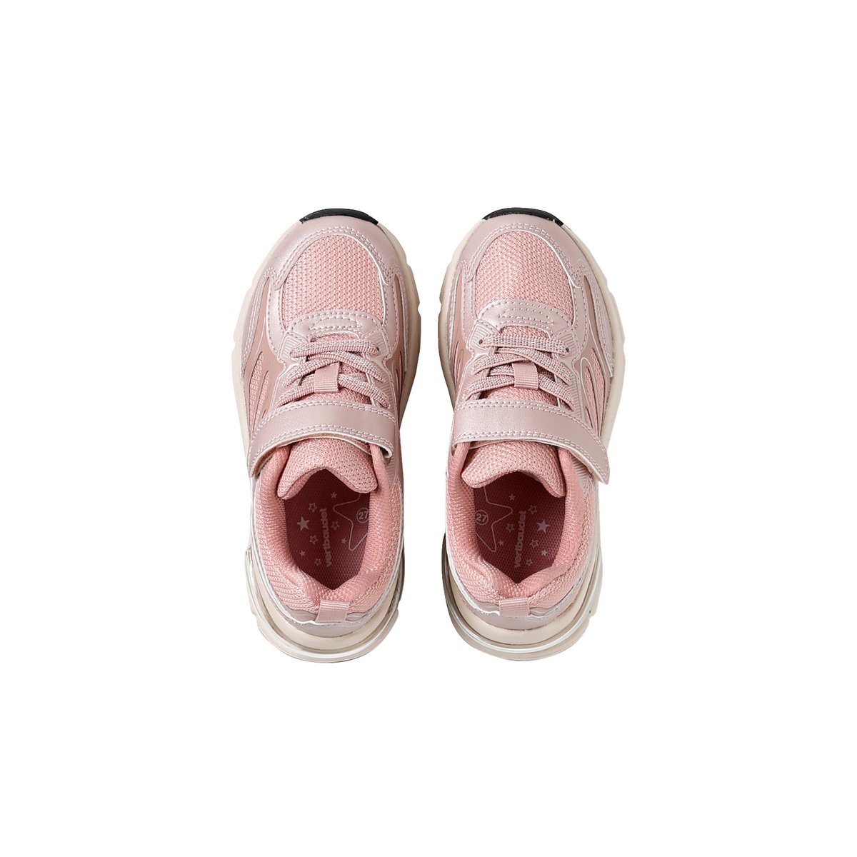 Baskets a scratchs rose, VERTBAUDET