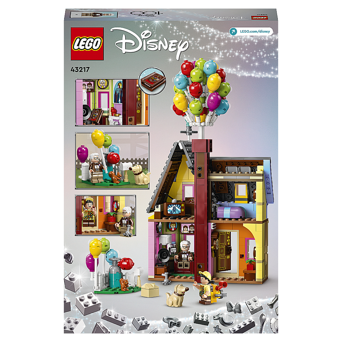 43217 La maison de « là haut » Lego Disney couleur unique, LEGO