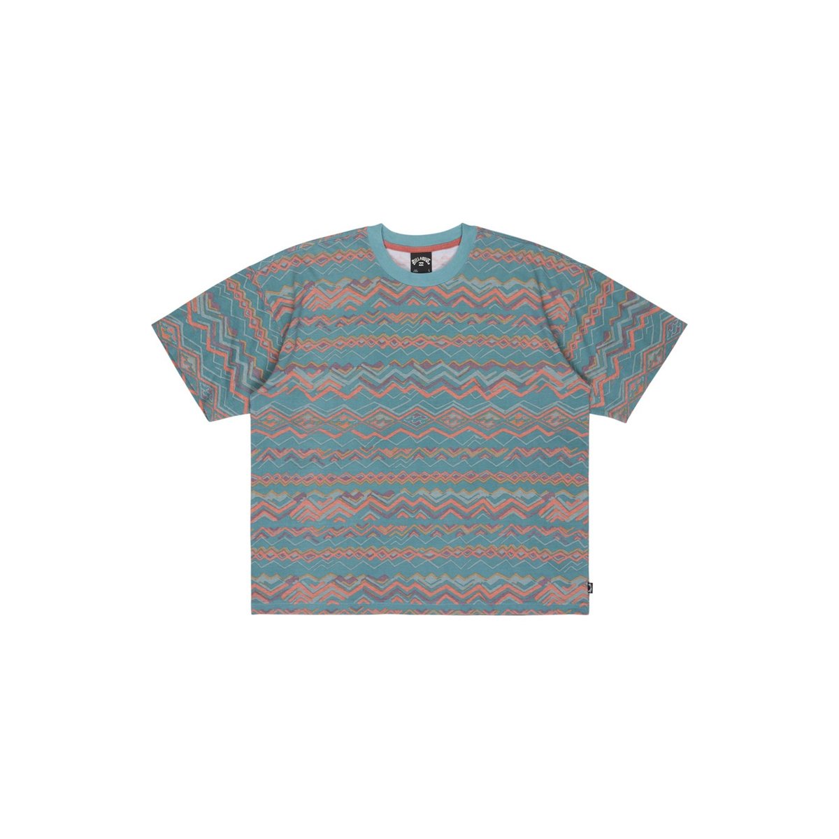 Haut manches courtes PAINT RACK vert blue haze, BILLABONG