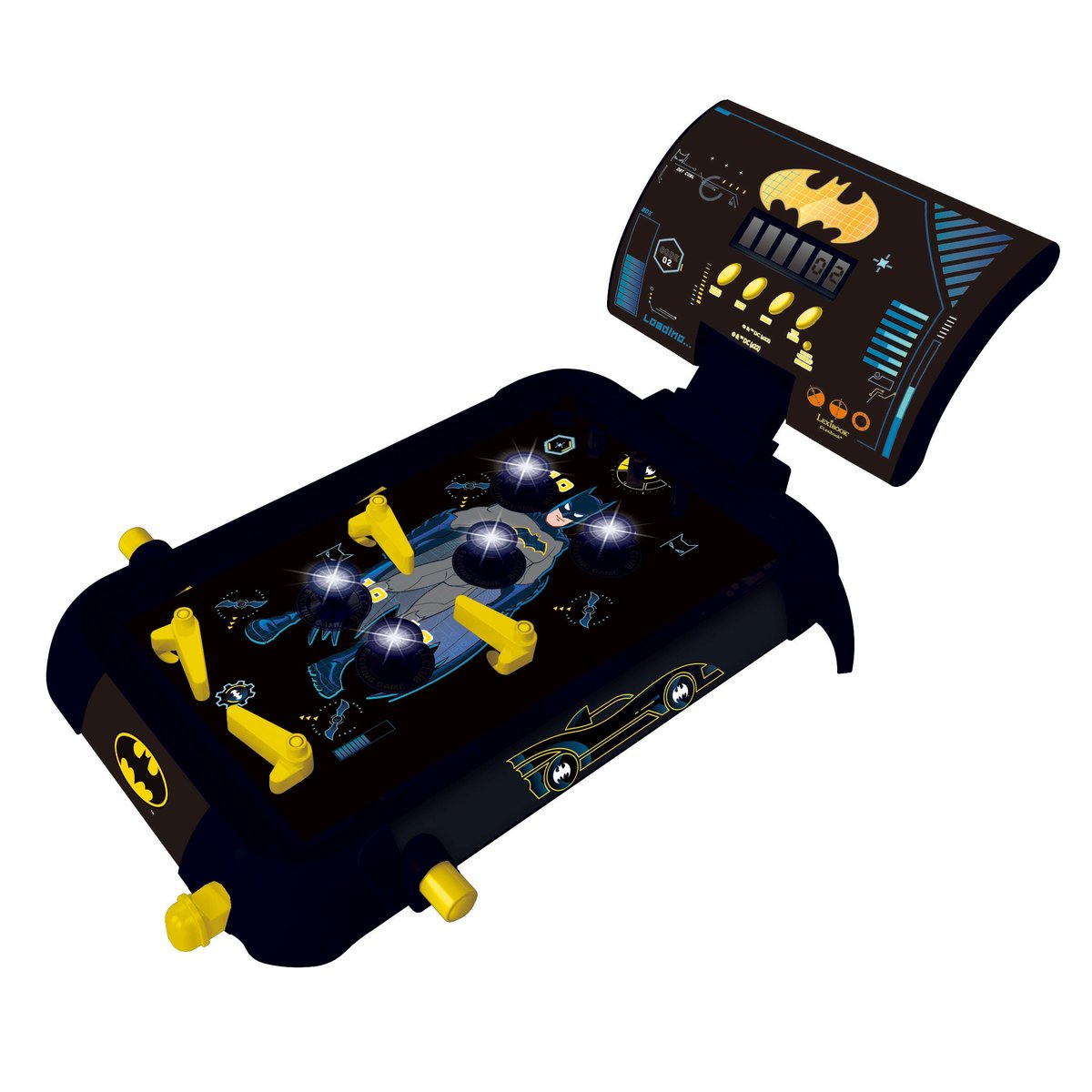Flipper électronique de table Batman noir, LEXIBOOK